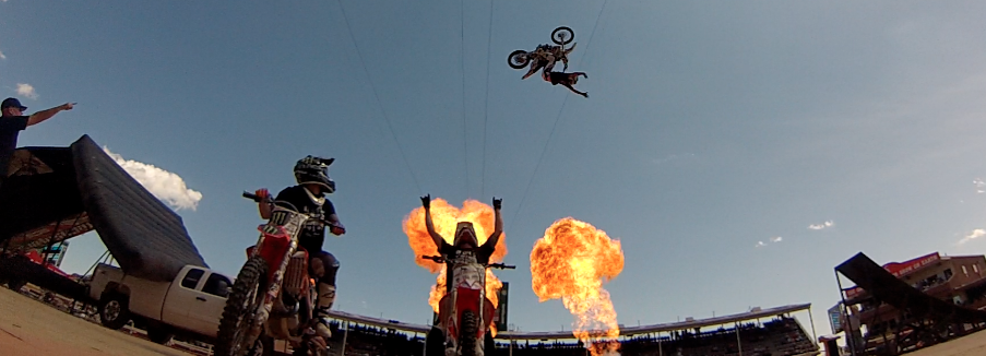 Freestyle Motocross at the Calgary Stampede